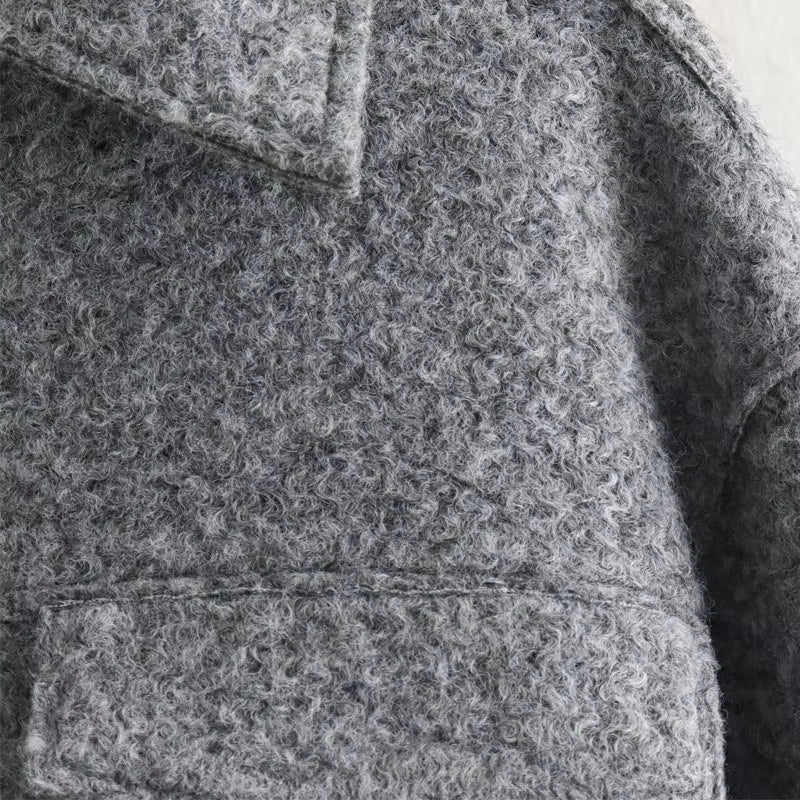 Abrigo Lana Gris
