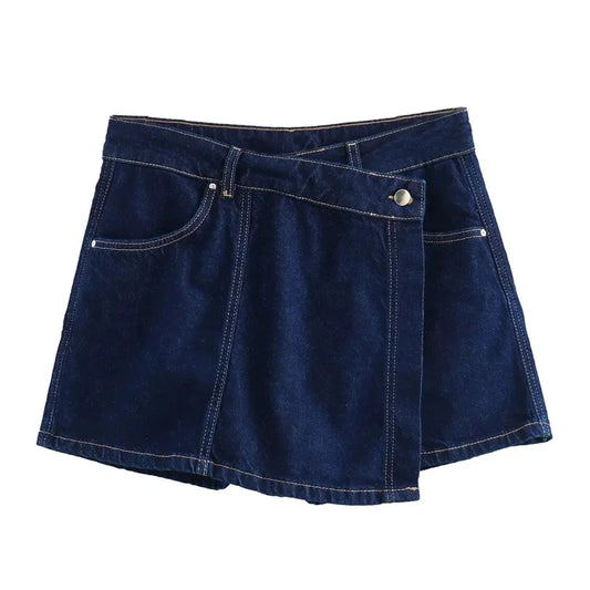 Falda short de Jeans