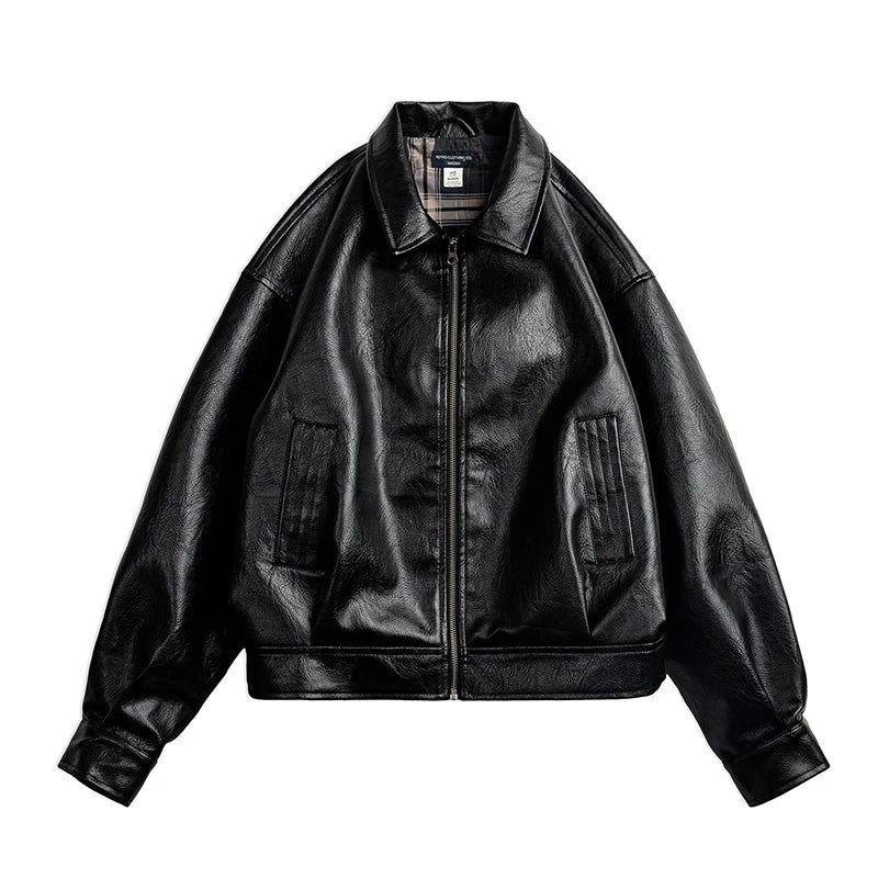 Chaqueta Biker Negra