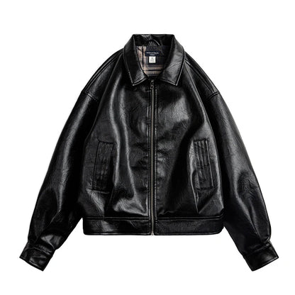 Chaqueta Biker Negra